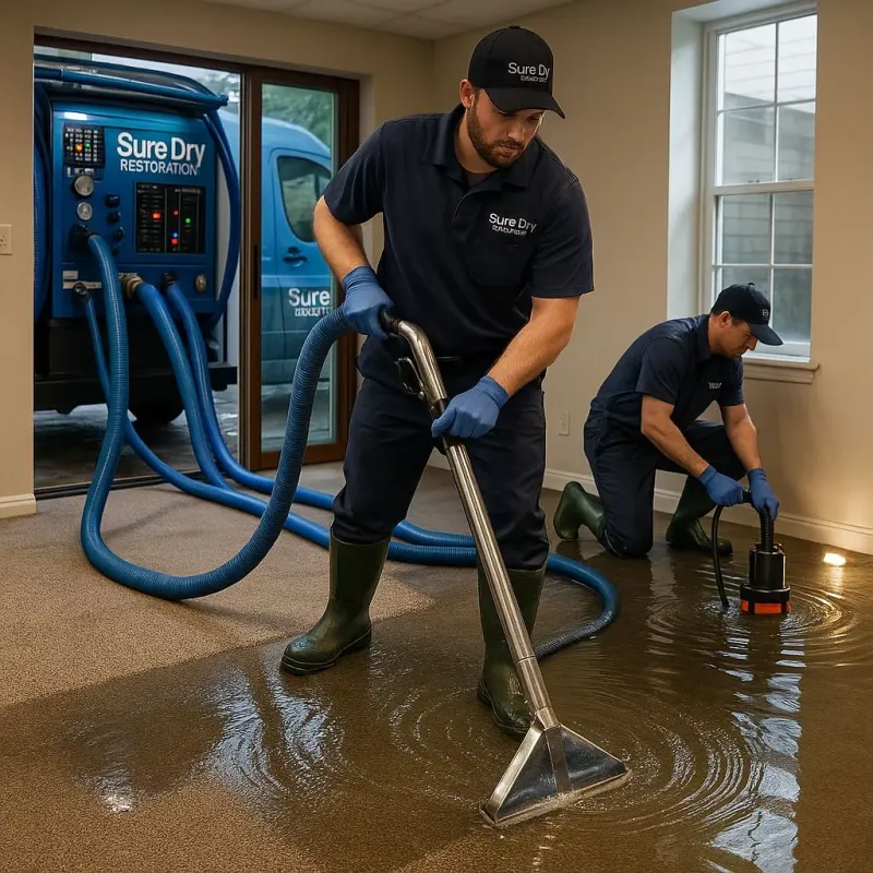 Water Extraction and Removal process in Rankin, PA